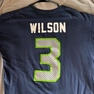 RUSSELL WILSON JERSEY T-SHIRT